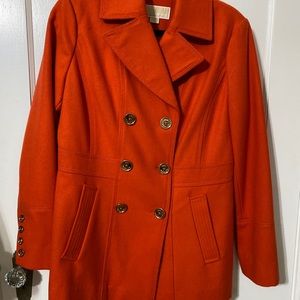 Michael Kors Coat Orange